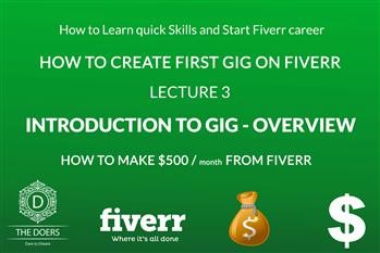 &quot;fiverr how to earn