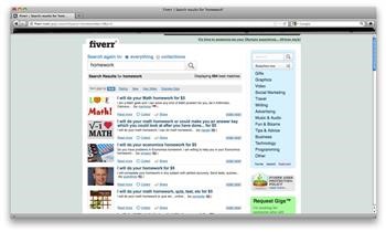 &quot;fiverr gig not showing up