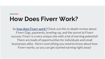 &quot;fiverr gigs directory